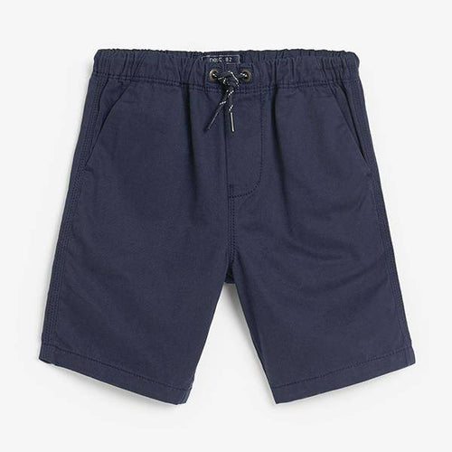 Navy Pull-On Shorts (3-12yrs) - Allsport