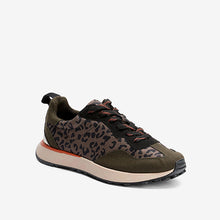 Load image into Gallery viewer, Khaki Green Forever Comfort® Jogger Style Trainers
