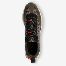 Load image into Gallery viewer, Khaki Green Forever Comfort® Jogger Style Trainers

