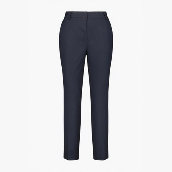 Navy Tailored Slim Trousers - Allsport
