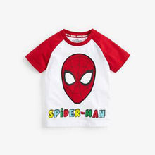 Load image into Gallery viewer, White Spider-Man™ Raglan T-Shirt - Allsport
