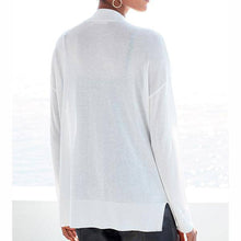 Load image into Gallery viewer, White Button Detail Cardigan - Allsport
