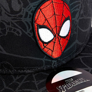 Black Spider-Man™ Cap (3yrs-10yrs) - Allsport