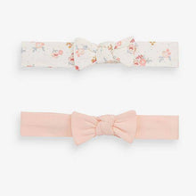 Load image into Gallery viewer, Pink Headbands Two Pack (0mths-18mths) - Allsport
