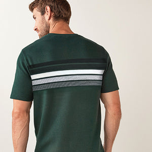 Green Block Soft Touch T-Shirt - Allsport