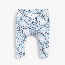 Load image into Gallery viewer, 3 Pack Whale Stretch Leggings (0mths-9mths) - Allsport
