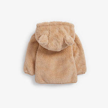 Load image into Gallery viewer, Cosy Fleece Bear Jacket (0mths-18mths) - Allsport
