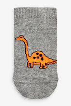 Load image into Gallery viewer, Mono 5 Pack Cotton Rich Dinosaur Trainer Socks - Allsport
