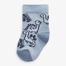 Load image into Gallery viewer, 5 Pack Dinosaur Socks (0mth-2yrs) - Allsport
