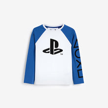 Load image into Gallery viewer, Blue Playstation™ 2 Pack Pyjamas (3-14yrs) - Allsport
