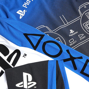 Blue Playstation™ 2 Pack Pyjamas (3-14yrs) - Allsport
