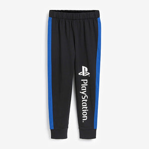 Blue Playstation™ 2 Pack Pyjamas (3-14yrs) - Allsport