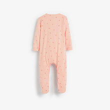 Load image into Gallery viewer, Pink I Love My Daddy Cat Sleepsuit (0mths-18mths) - Allsport
