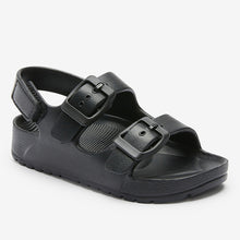 Load image into Gallery viewer, Black EVA Sandals (Younger) - Allsport
