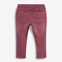Load image into Gallery viewer, Plum Purple Slim Fit Jogger Jeans (3mths-5yrs) - Allsport
