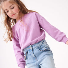 Load image into Gallery viewer, Lilac Purple Long Sleeve Cuffed Top (3-12yrs) - Allsport
