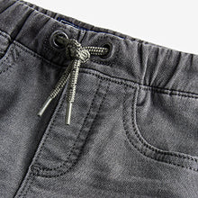 Load image into Gallery viewer, Grey Denim Slim Fit Jogger Jeans (3mths-5yrs) - Allsport
