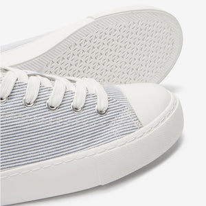 Baseball Canvas Lace-Up Trainers - Allsport