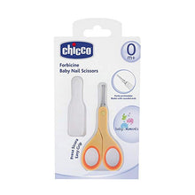 Load image into Gallery viewer, Chicco Orange Nail Scissors 0m+

