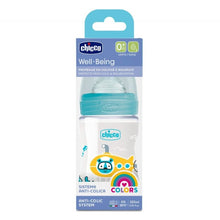 Load image into Gallery viewer, Chicco Bottle Colorful Plastic 150ml Blue 0M+
