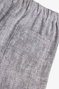 Linen Grey Blend Trousers - Allsport