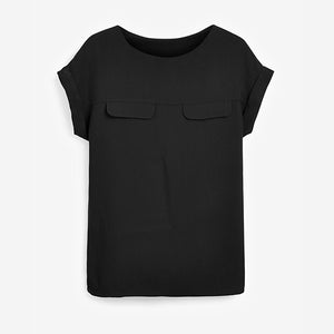 UTIL TEE BLACK - Allsport