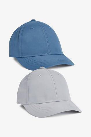 Blue/Grey 2 Pack Caps - Allsport