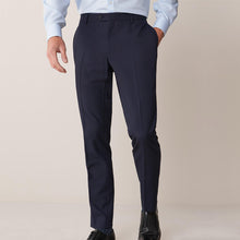 Load image into Gallery viewer, Navy Slim Fit Trousers - Allsport
