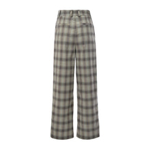 Load image into Gallery viewer, Neutral Check Wide Leg Trousers
