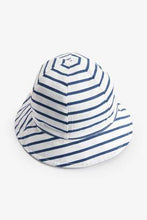 Load image into Gallery viewer, SUN HAT REVERSE BLUE (0MTH-18MTHS) - Allsport
