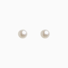 Load image into Gallery viewer, Sterling Silver Freshwater Pearl Stud Earrings - Allsport
