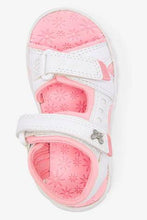 Load image into Gallery viewer, Pink and White Trekker Sandals - Allsport
