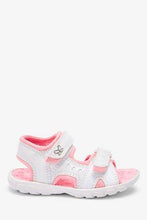 Load image into Gallery viewer, Pink and White Trekker Sandals - Allsport
