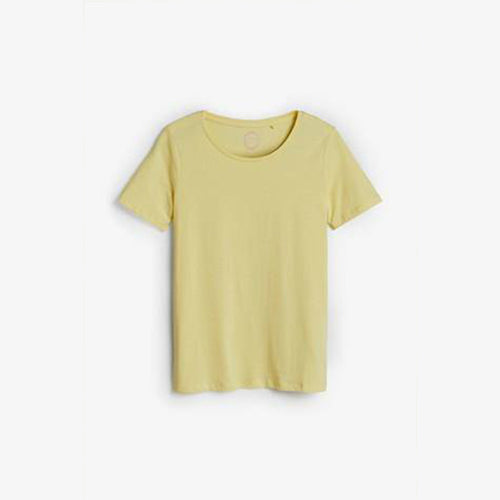 Yellow Crew Neck T-Shirt - Allsport