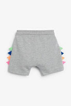 Load image into Gallery viewer, Grey Marl Fluro Spike Shorts - Allsport
