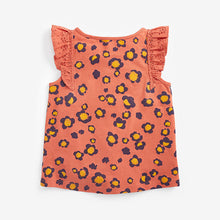 Load image into Gallery viewer, Rust Animal Frill Vest (9mths-6yrs) - Allsport
