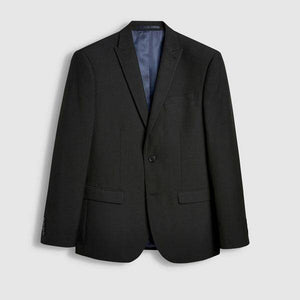 Black Two Button Suit: Jacket - Allsport