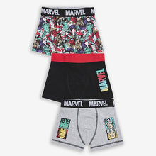 Load image into Gallery viewer, Multi 3 Pack Marvel® Trunks (2-12yrs) - Allsport
