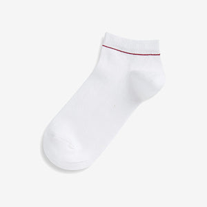 White Modal Trainer Socks Four Pack - Allsport