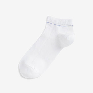 White Modal Trainer Socks Four Pack - Allsport