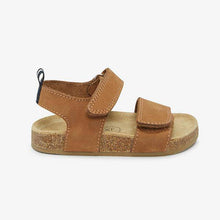Load image into Gallery viewer, Tan Corkbed Sandals (Younger) - Allsport
