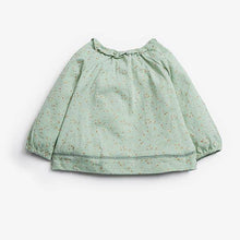 Load image into Gallery viewer, Mint Glitter Ruffle Top (3mths-6yrs) - Allsport
