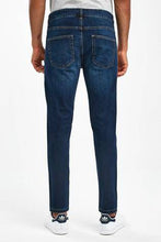 Load image into Gallery viewer, MId Blue Tapered Slim Fit Jeans With Stretch - Allsport

