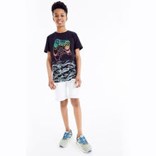 Load image into Gallery viewer, Black Gaming Short Sleeve Jersey T-Shirt (3-12yrs) - Allsport
