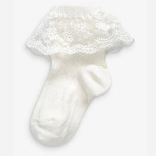 Load image into Gallery viewer, White 1 Pack Bridesmaid Socks - Allsport
