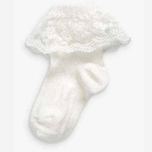 White 1 Pack Bridesmaid Socks - Allsport