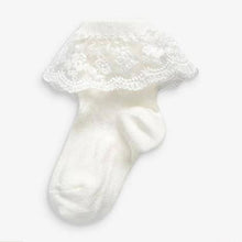 Load image into Gallery viewer, White 1 Pack Bridesmaid Socks - Allsport
