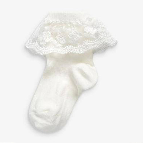 White 1 Pack Bridesmaid Socks - Allsport