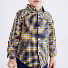 Load image into Gallery viewer, Yellow Oxford Shirt (3mths-5 yrs) - Allsport
