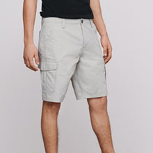 Load image into Gallery viewer, Light Stone Straight Fit Cotton Cargo Shorts - Allsport
